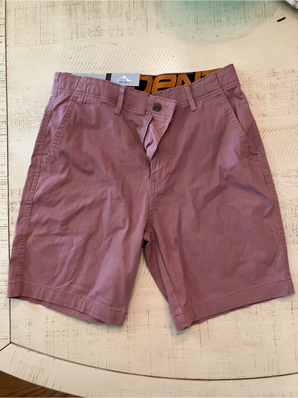 Men's Casual Shorts in Dusty Mauve